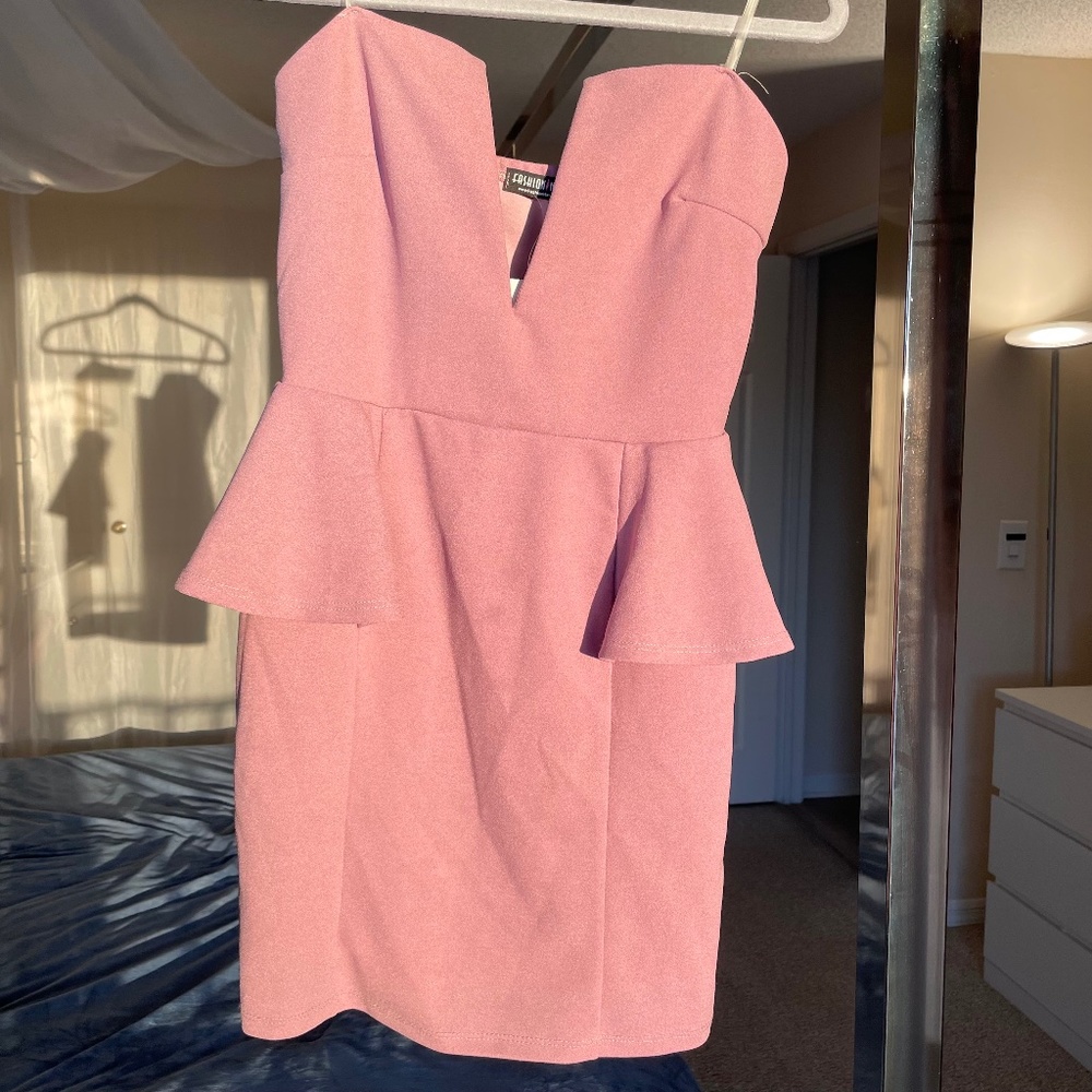 FashionNova Strapless Dress